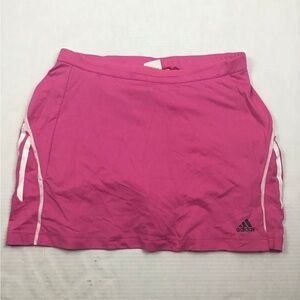 Vintage Adidas Formation Hot Pink Skort Three Stripe Tennis Golf Size Medium